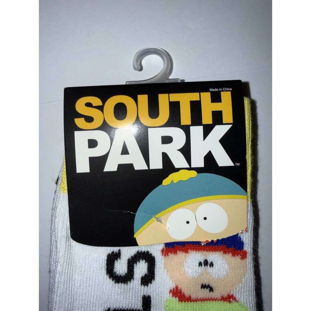 South Park Adult Crew Socks Cartman Stan Kyle Kenny 10-13 Gift Bday Novelty NWT